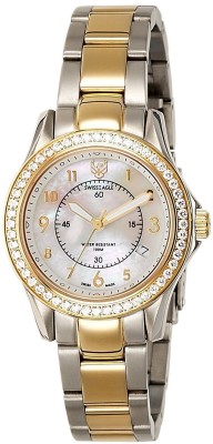 Swiss Eagle SE-6027-33 Analog Watch  - For Women   Watches  (Swiss Eagle)