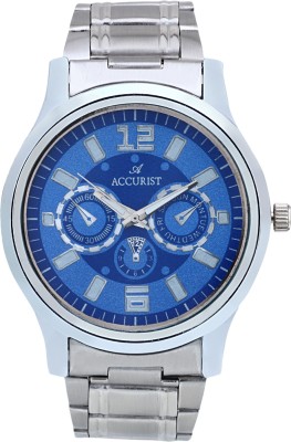 Accurist ACMW023 Blue Chronograph Pattern Analog Watch  - For Men   Watches  (Accurist)