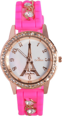 

Zoya ZV2-908-EDDPK-08 Diamond Studd Watch - For Women