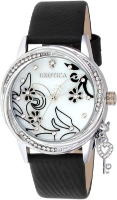 Exotica Fashions EFL-700-Black-PNP Analog Watch  - For Women   Watches  (Exotica Fashions)