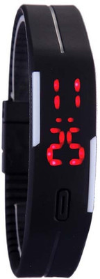 

Felizer Rubber Magnet Led Sport Watch - For Men