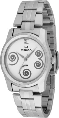 Marco MR-LR068-WHT-CH Marco Analog Watch  - For Women   Watches  (Marco)