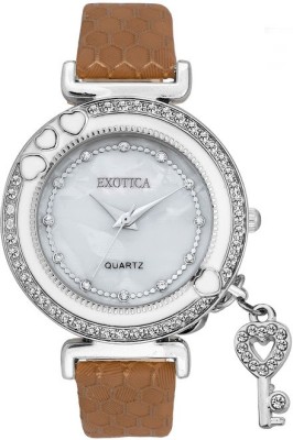Exotica Fashion EFL-500-PNP-Brown Special collection for Women Analog Watch  - For Women   Watches  (Exotica Fashion)