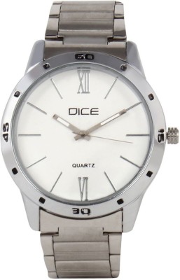Dice DCMLRD38SSSLVWIT092 Analog Watch  - For Men   Watches  (Dice)