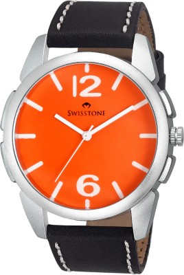 Swisstone FTREK612-ORN-BLK Analog Watch  - For Men   Watches  (Swisstone)