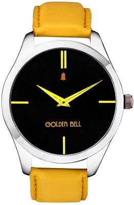 Golden Bell GB-665BlkDYStrap Analog Watch  - For Men   Watches  (Golden Bell)