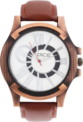 Dice RGD-W008-6307 Rose Gold D Analog Watch  - For Men   Watches  (Dice)