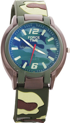 

Telesonic TARMY-01 (Green) Force Time Watch - For Men