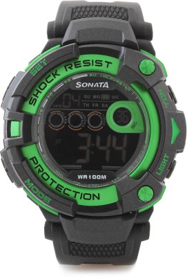 Sonata NH77010PP03J Digital Watch  - For Men   Watches  (Sonata)