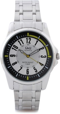 Q&Q Q708J214Y Analog Watch  - For Men   Watches  (Q&Q)