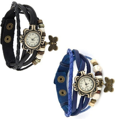 

Jack Klein Vintage BL BLK Watch - For Women