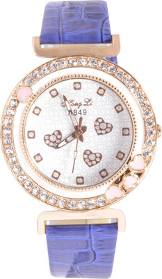 

Zoya ZH-3HBU-03 Crocodile Finish Watch - For Women