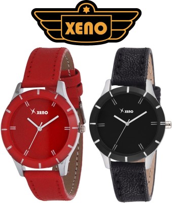 Xeno ZD000239LL Red Black Women Watch  - For Women   Watches  (Xeno)