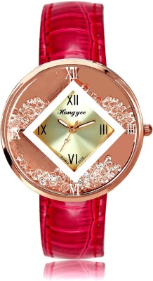Hongyee Stylish Crystal Dial Analog Watch  - For Women   Watches  (Hongyee)