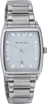 

Titan 9325SM01 Formal Steel Watch - For Men