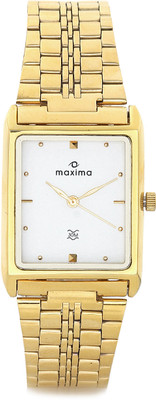 

Maxima 06104CMGY Gold Watch - For Men