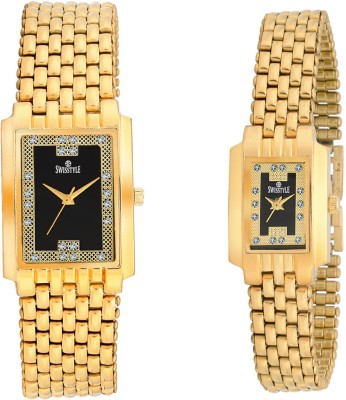 Swisstyle SS-9211B-077B Dazzle Watch  - For Couple   Watches  (Swisstyle)