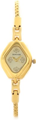 Sonata 87010YM03CJ Analog Watch  - For Women   Watches  (Sonata)