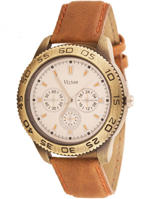 Vizion VSC-04WOOD Wood Design Watch - For Men