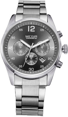 

Megir Gmarks-2010-Black Executive Watch - For Men