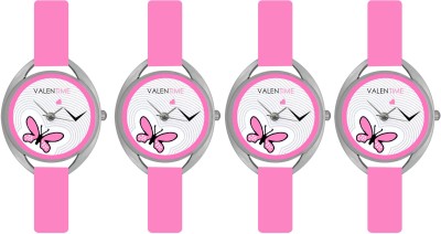 Valentime Branded New Latest Designer Deal Colorfull Stylish Girl Ladies33 46 Feb LOVE Couple Analog Watch  - For Girls   Watches  (Valentime)
