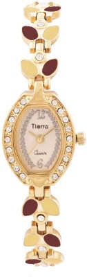 

Tierra NGL-GOLD Exotic Leaf Watch - For Women