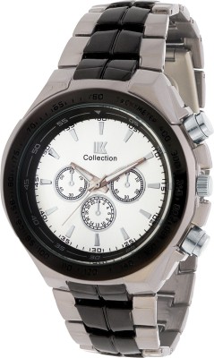 IIK Collection IIK COLLECTION-DL-GR0002-WHT-BLK Watch  - For Men   Watches  (IIK Collection)
