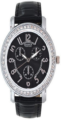 

Exotica Fashions New EF-70-Crono-Black Basic Watch - For Women