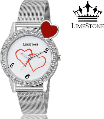 

LimeStone LS1306 Women Heart Watch - For Girls