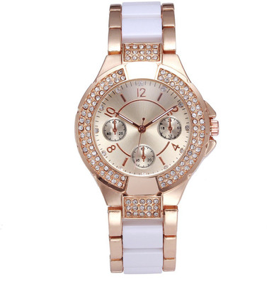 

Geneva Platinum Big Size Studded GP-264 Watch - For Women