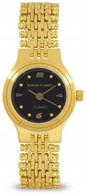 Kokan Planet Raga Golden 19 Kp13 Watch  - For Women   Watches  (Kokan Planet)