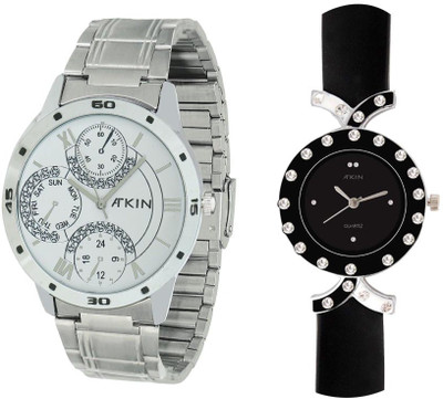 

Atkin AT-515 Watch - For Couple