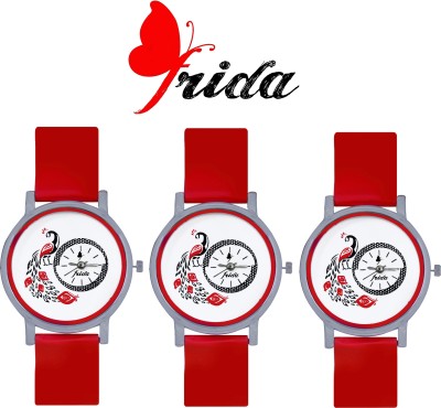 Frida New�Latest Designer Beautiful looks Super Best Colorful14 Analog Watch  - For Women   Watches  (Frida)