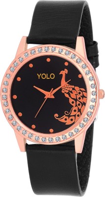 YOLO YLS-031BK Analog Watch  - For Women   Watches  (YOLO)