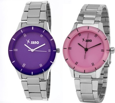 Xeno ZD000227 Purple Pink Combo Women's Watch  - For Women   Watches  (Xeno)