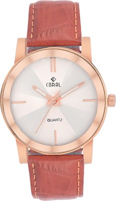 Coral ROSE BROWN CORAL Watch  - For Men   Watches  (Coral)