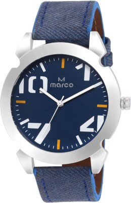 Marco MR-1001-BLU-BLU ELITE Analog Watch  - For Men   Watches  (Marco)