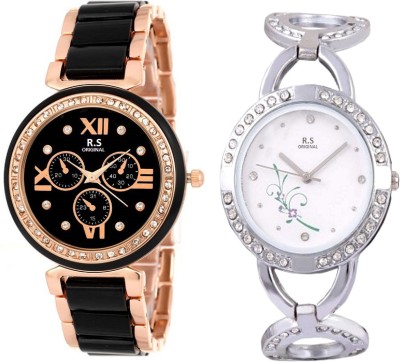 R S Original FESTIVAL GIFT COMBO SET OF 2 RSO-1184 Watch  - For Girls   Watches  (R S Original)