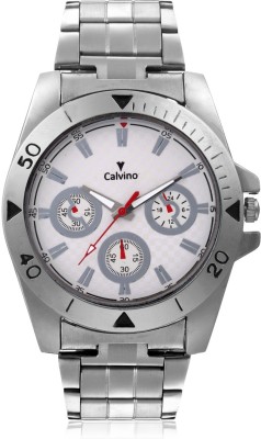 Calvino CGAC-141243_WHT Analog Watch  - For Men   Watches  (Calvino)
