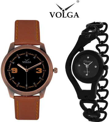 

Volga Branded Fashion New Designer Best Diwali Special Combo Offers60 Watch - For Couple