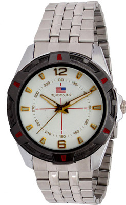 

Kansas KAN-SS-026-WHT-GLD Watch - For Men
