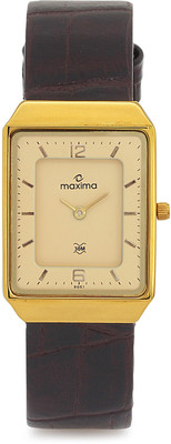 Maxima 09051LMGY Gold Watch - For Men