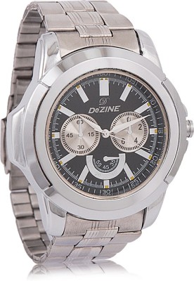 Dezine DZ-GR0040-BLK-CH Decker Watch  - For Men   Watches  (Dezine)