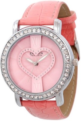 Exotica Fashions Ef-70-H-Pink-Dm Dm Series Analog Watch  - For Women   Watches  (Exotica Fashions)