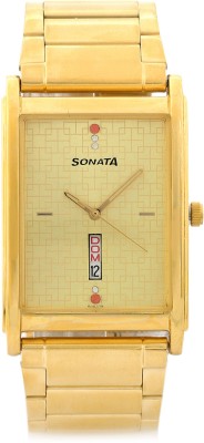 Sonata NG77002YM04 Analog Watch  - For Women   Watches  (Sonata)