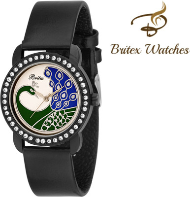 

Britex BT2055 Antique Peafowl Watch - For Women