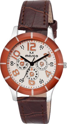 Marco ELEGANT MR-LR-65 BROWN Analog Watch  - For Women   Watches  (Marco)