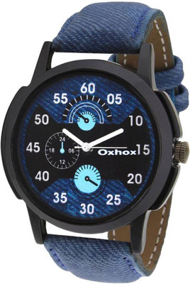 

Oxhox OX1005 Blue Analog Watch - For Boys