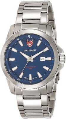 Swiss Eagle SE-9056-33 Analog Watch  - For Men   Watches  (Swiss Eagle)