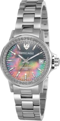 Swiss Eagle SE-6064-11 Analog Watch  - For Women   Watches  (Swiss Eagle)
